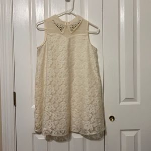 Cream colored dress
